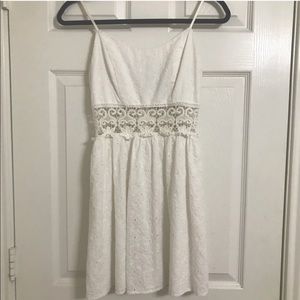 White dress with little details